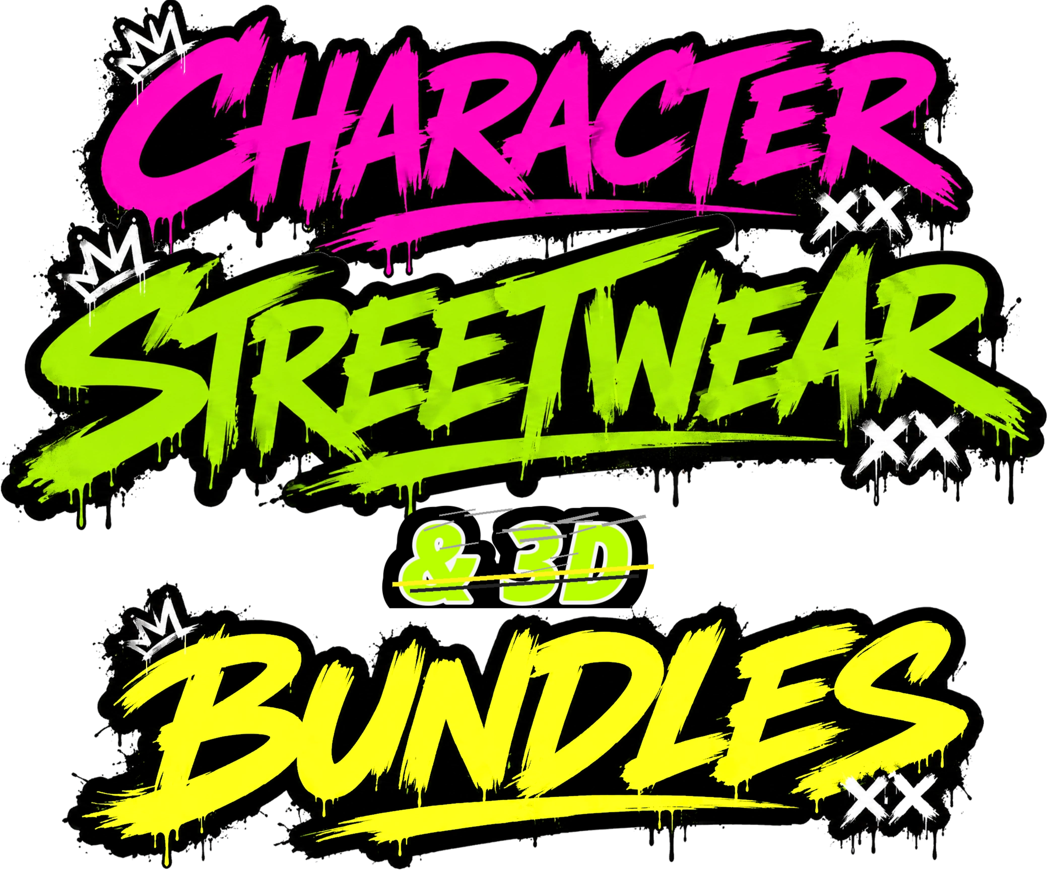 Character Streetwear & 3D Bundles
