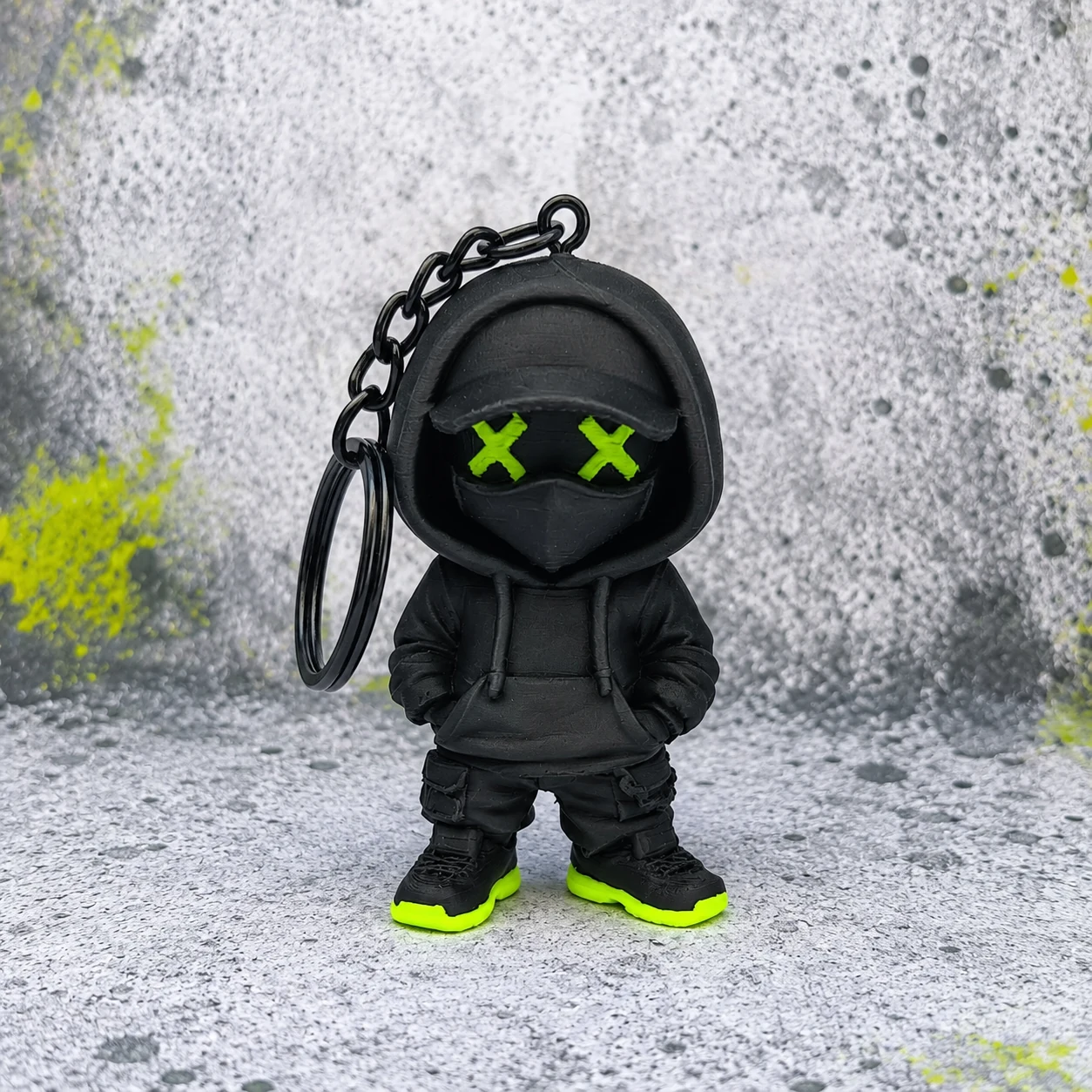 NOX Starter Bundle mit T-Shirt und 3D-gedrucktem Schlüsselanhänger – Detail